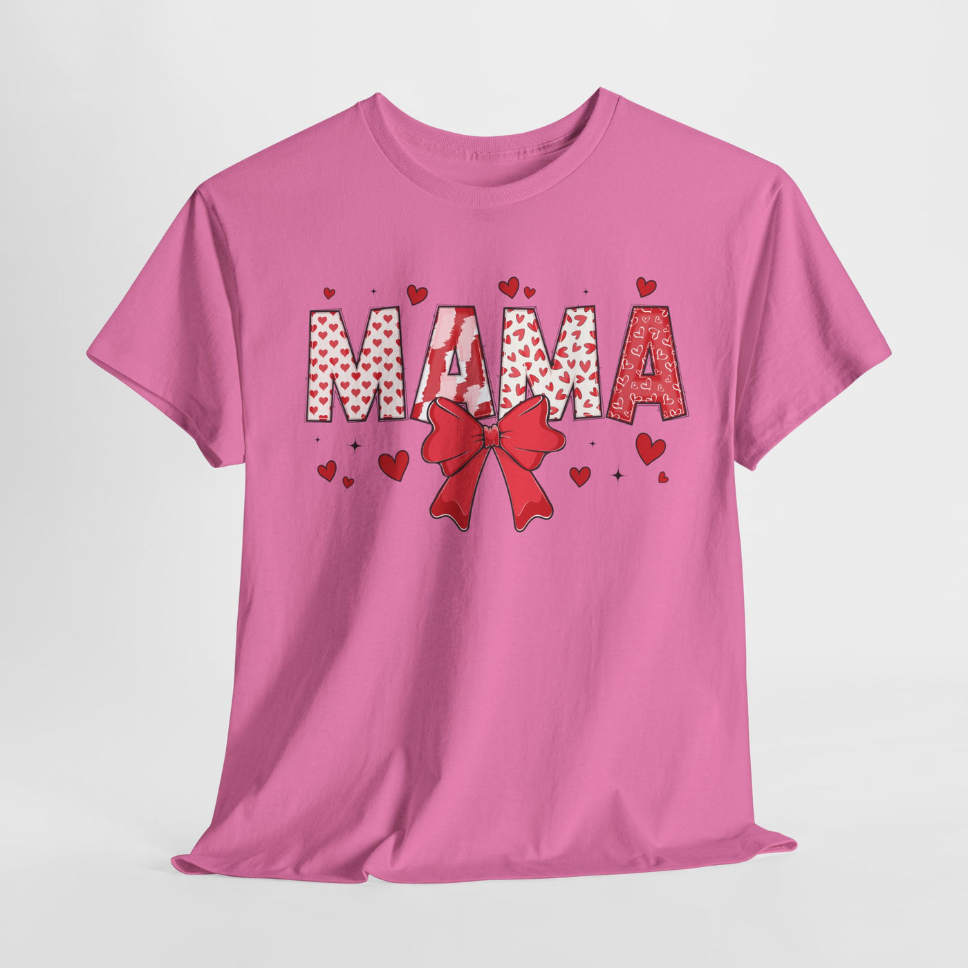 Valentine's Day Mama Tee - Cute Love Design for Mothers