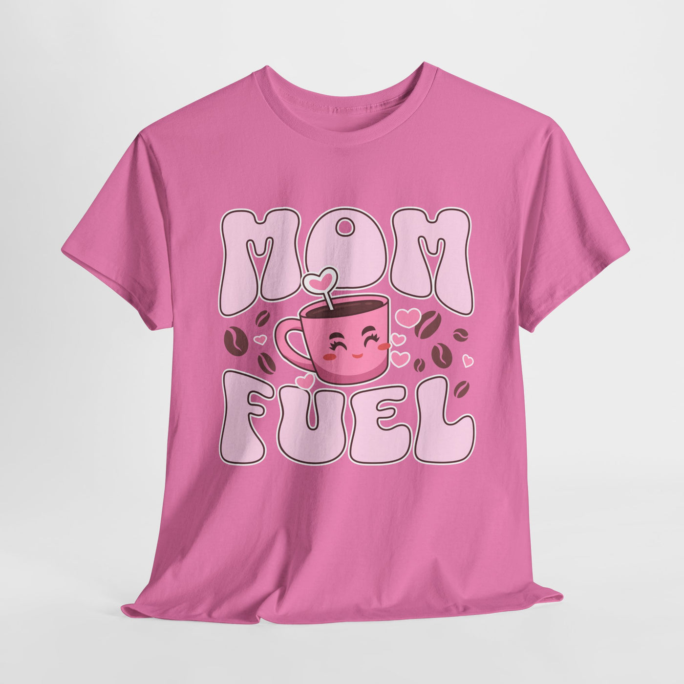 Mom Fuel Tee - Fun and Comfy T-Shirt for Moms