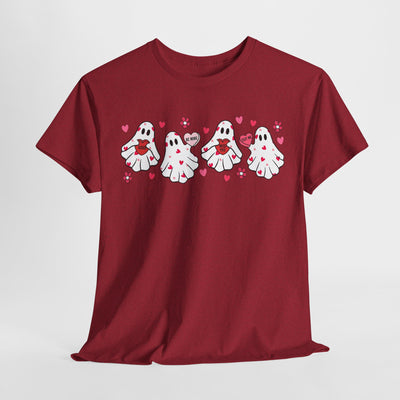 Cute Ghosts  Tee - Perfect for Valentine & Casual Wear