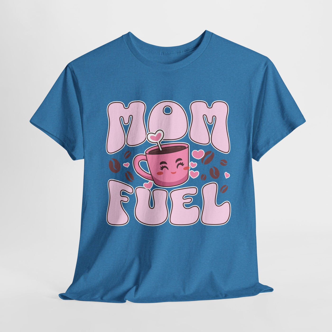 Mom Fuel Tee - Fun and Comfy T-Shirt for Moms