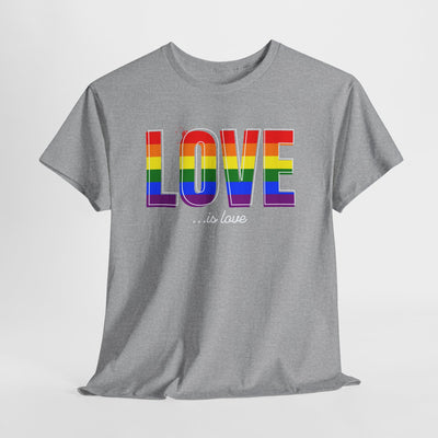 Pride Love Tee - Celebrate Love and Inclusivity Valentine's day