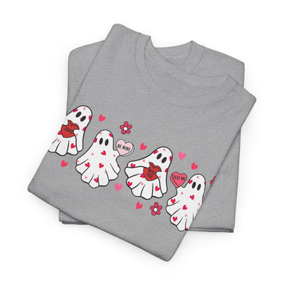 Cute Ghosts  Tee - Perfect for Valentine & Casual Wear