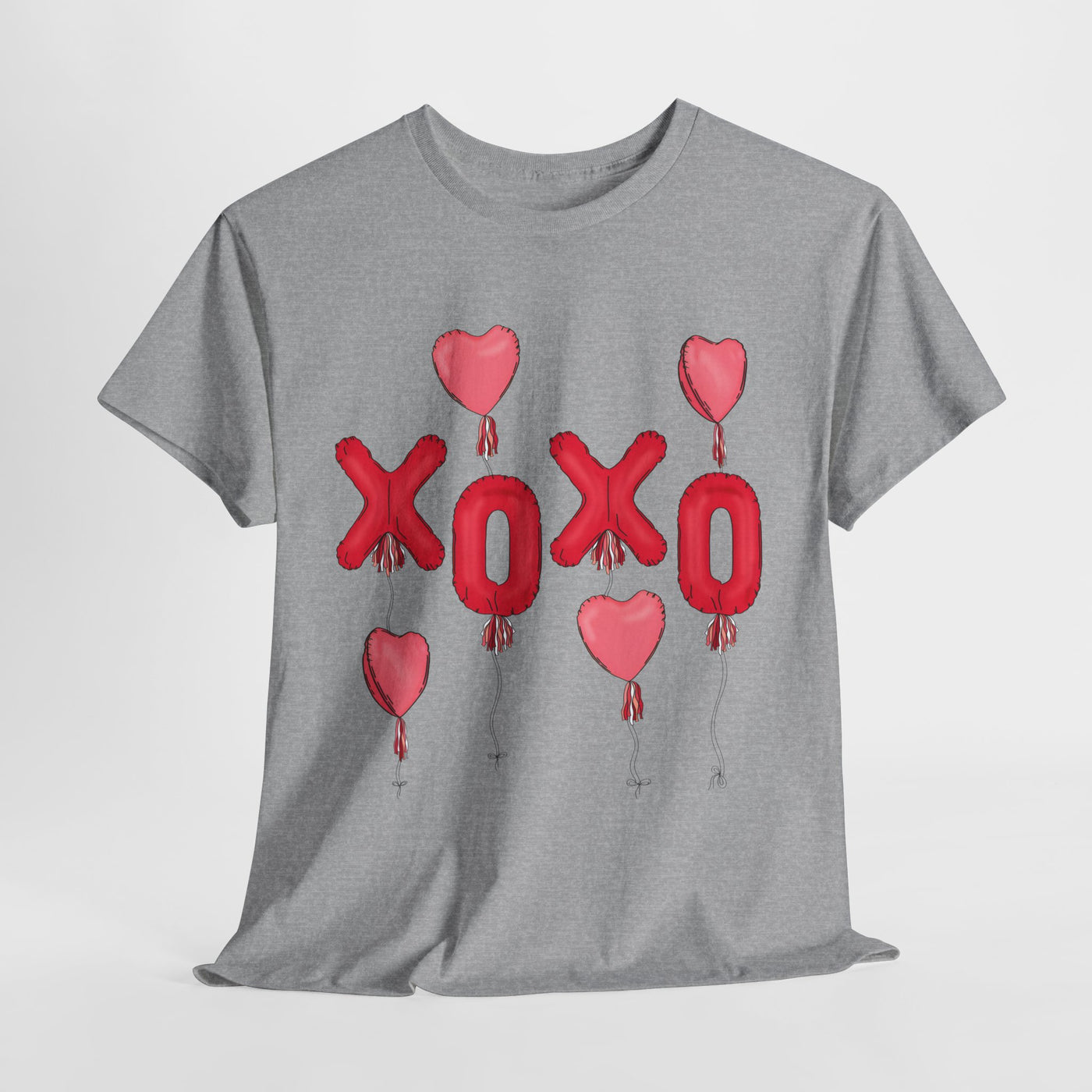 XOXO Balloon Tee - Perfect for Valentine’s Day & Celebrations