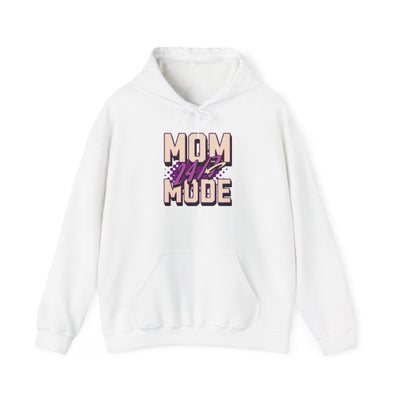 Mom Mode Hooded Sweatshirt | Comfy Casual Wear for Moms