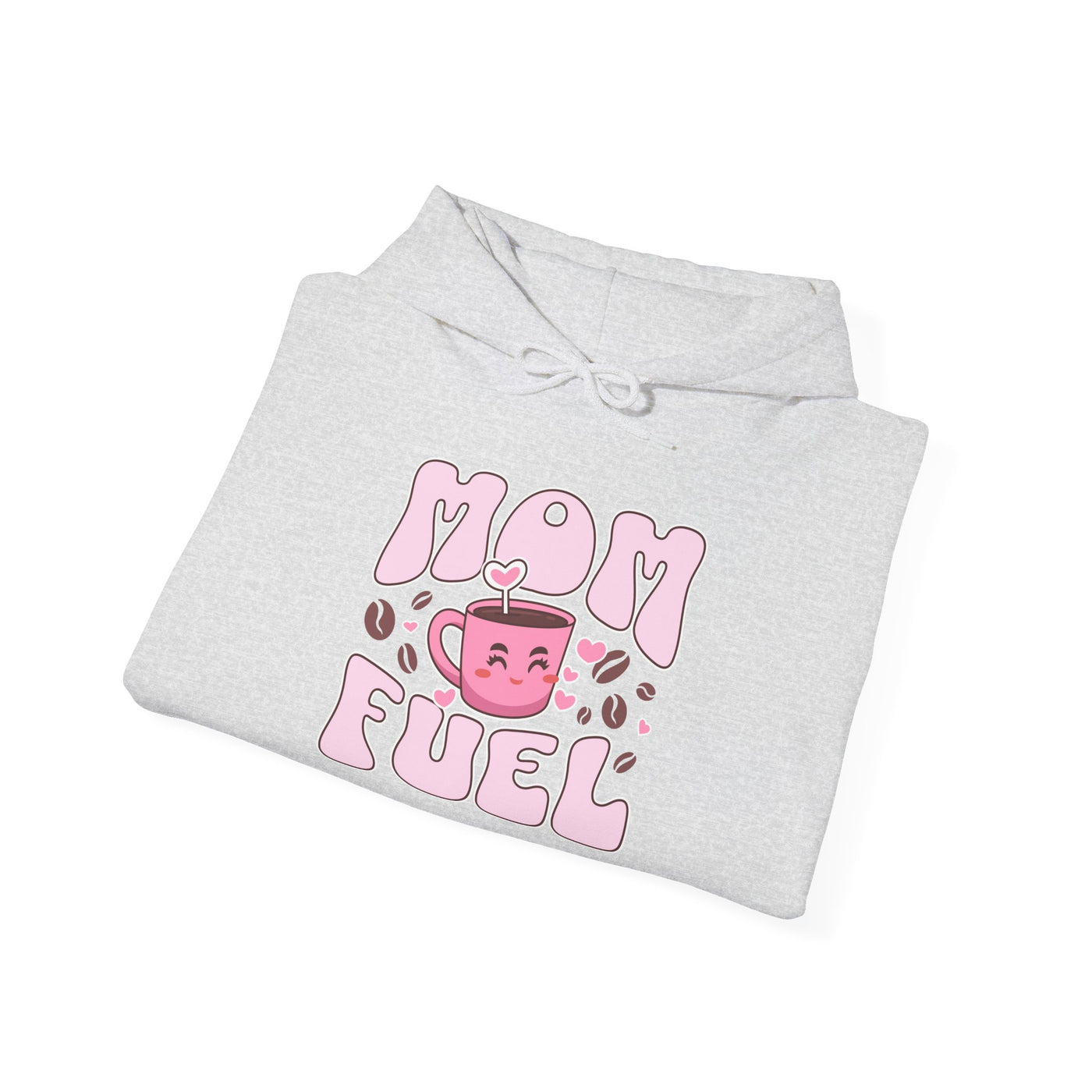 Mom Fuel  Hoodie - Cozy Sweatshirt for Moms