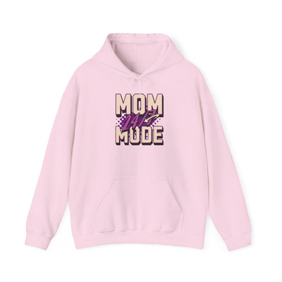 Mom Mode Hooded Sweatshirt | Comfy Casual Wear for Moms