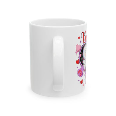 Be My BFF Ghost Gaspar Pearl Mug – Valentine’s Day Gift