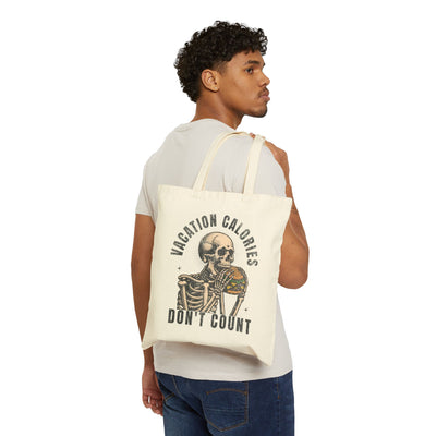 Vacation Calories Don't Count - Funny Tote Bag