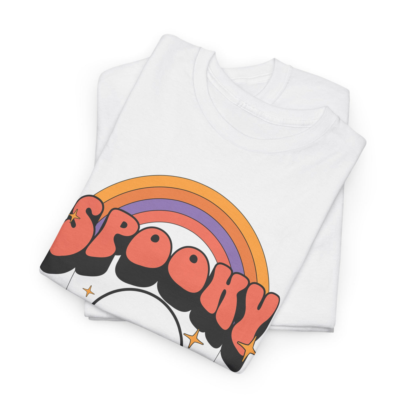 Spooky Halloween Funny  Retro Tee