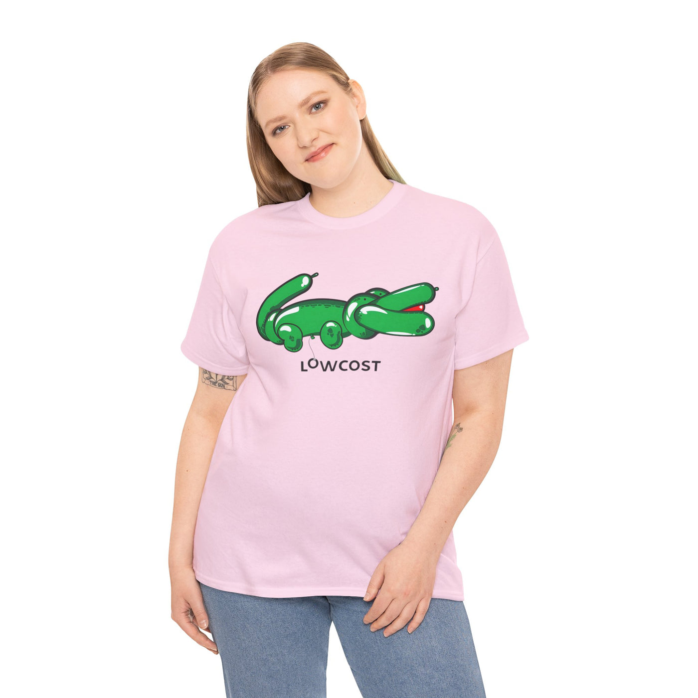 Playful Alligator Graphic Low cost Tee - Perfect for Casual Outings & Gifts