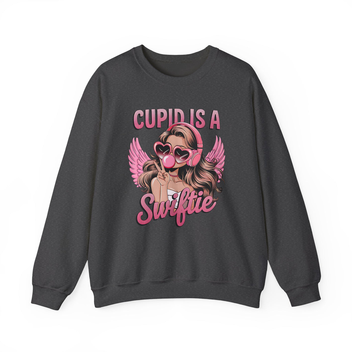 Cupid Is A Swiftie  Sweatshirt - Cute Valentine's Day Gift