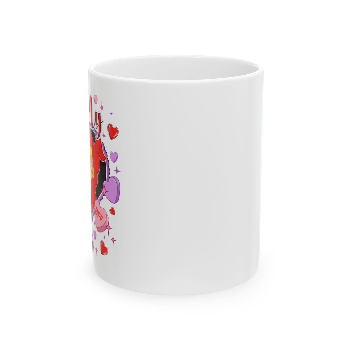 Be My BFF Ghost Gaspar Pearl Mug – Valentine’s Day Gift