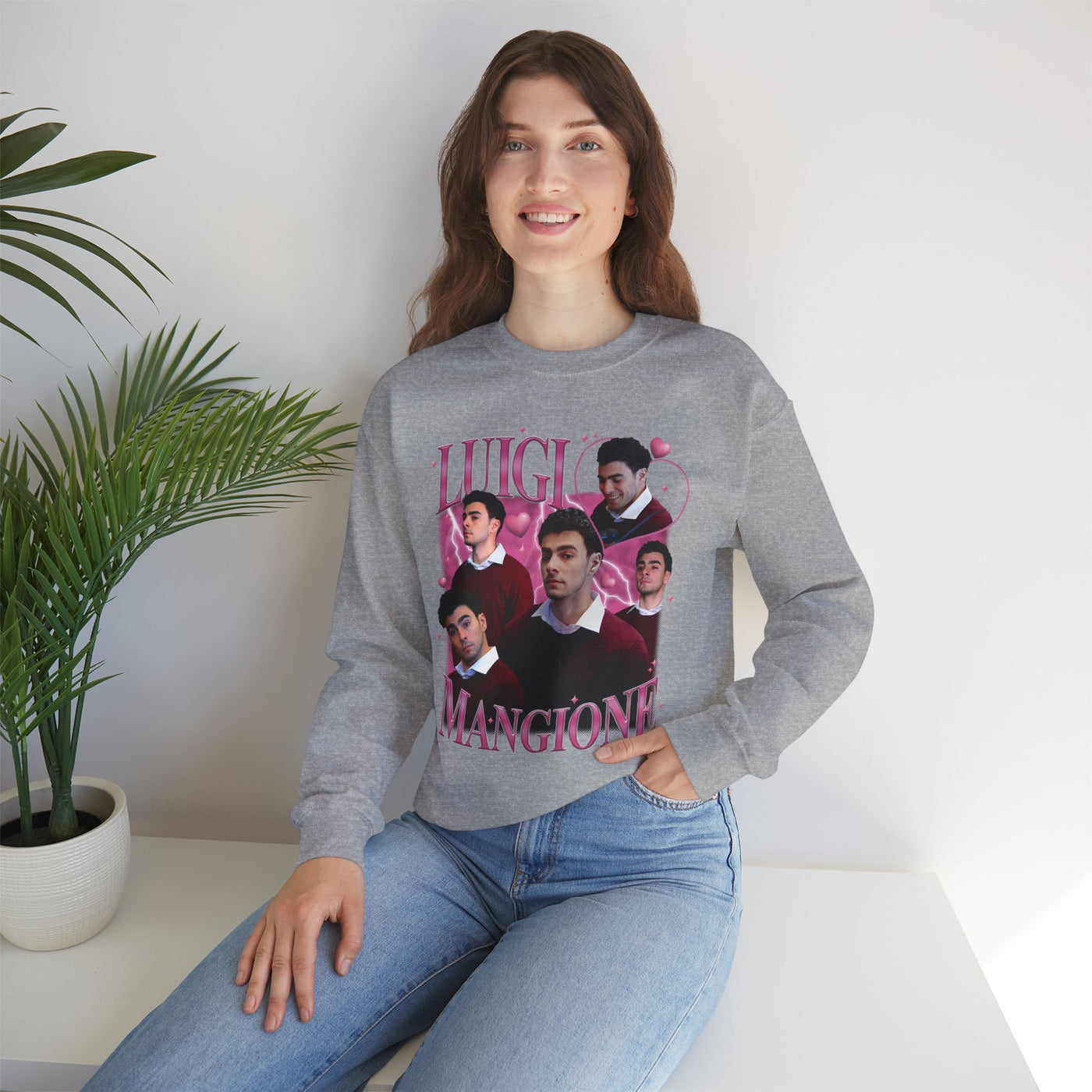 I Love My Boyfriend – Valentine’s Day L. Mangione  Sweatshirt