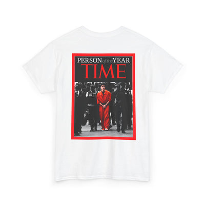 TIME Person Of The Year L. Mangione - Funny Tee ( Back)