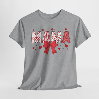 Valentine's Day Mama Tee - Cute Love Design for Mothers