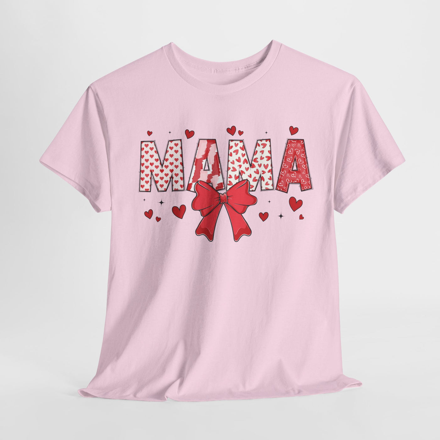 Valentine's Day Mama Tee - Cute Love Design for Mothers