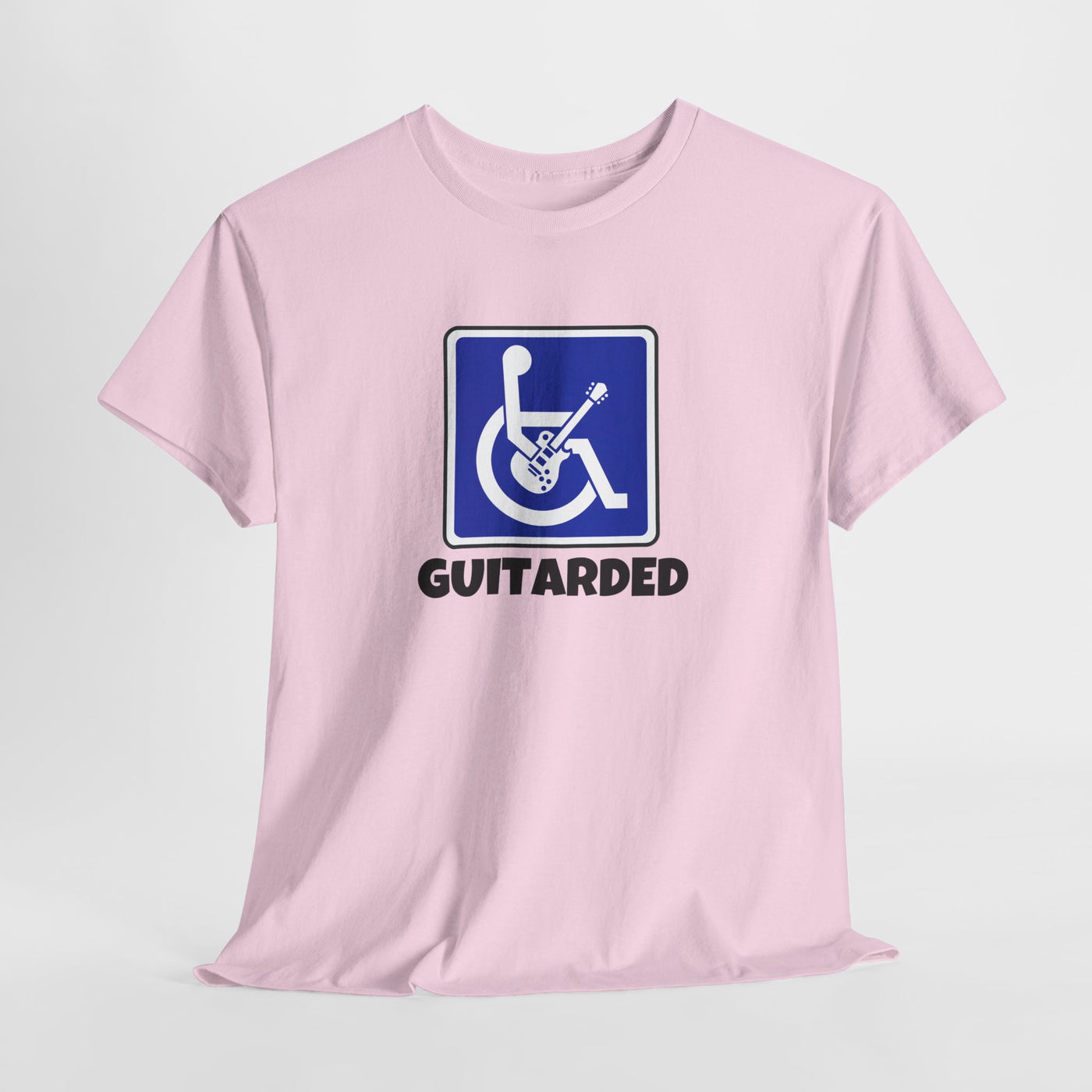 Handicap Parking Funny Acoustic Guitar Meme Shirt