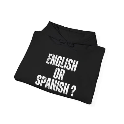 Choice Hoodie - English or Spanish Funny Meme