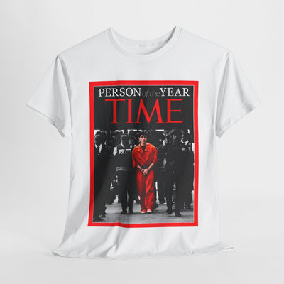 TIME Person Of The Year L. Mangione - Funny Tee ( Front)