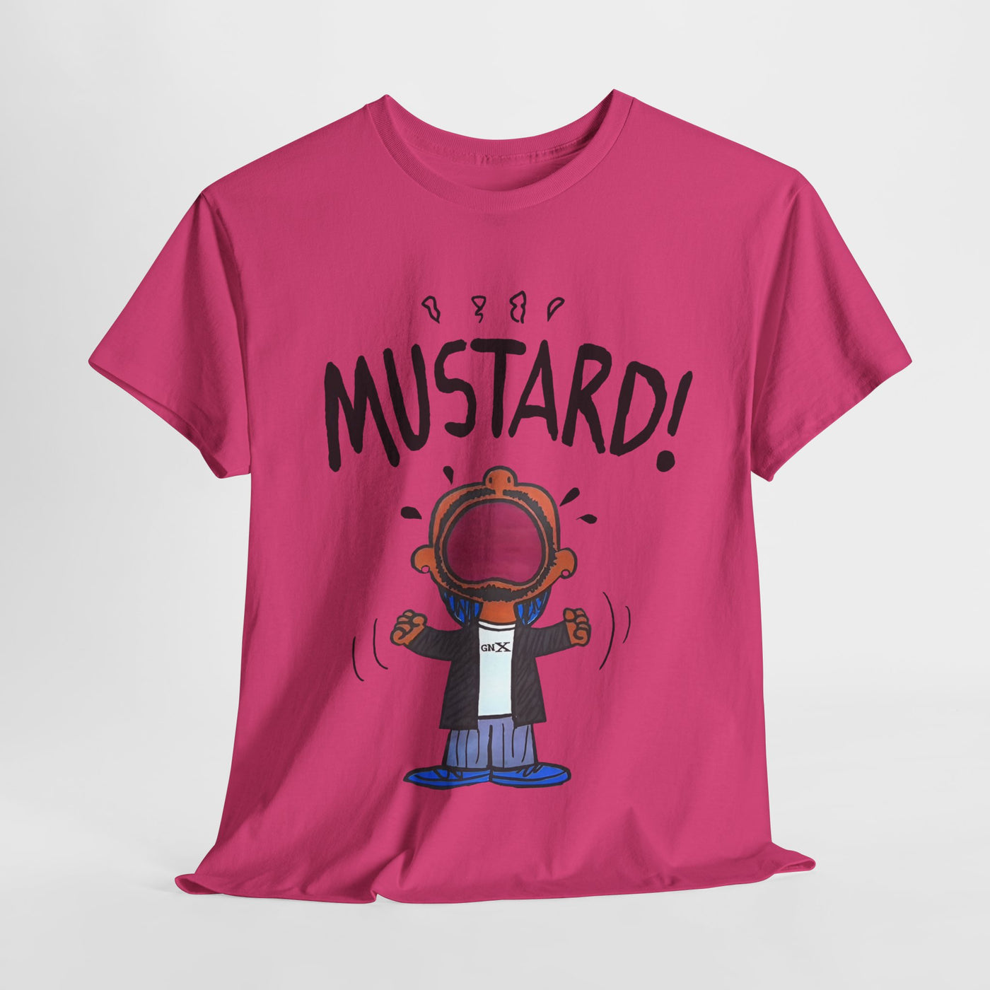 Mustard! Tee - Fun Graphic T-Shirt for Casual Wear