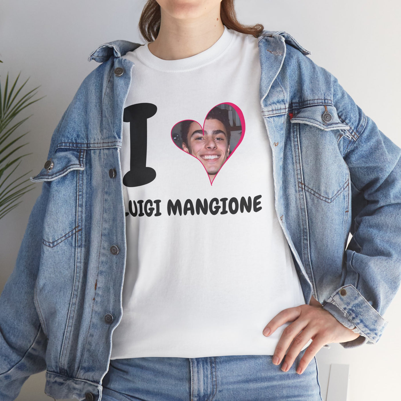 I Heart L. Mangione  Tee - Fun Casual T-Shirt for Fans