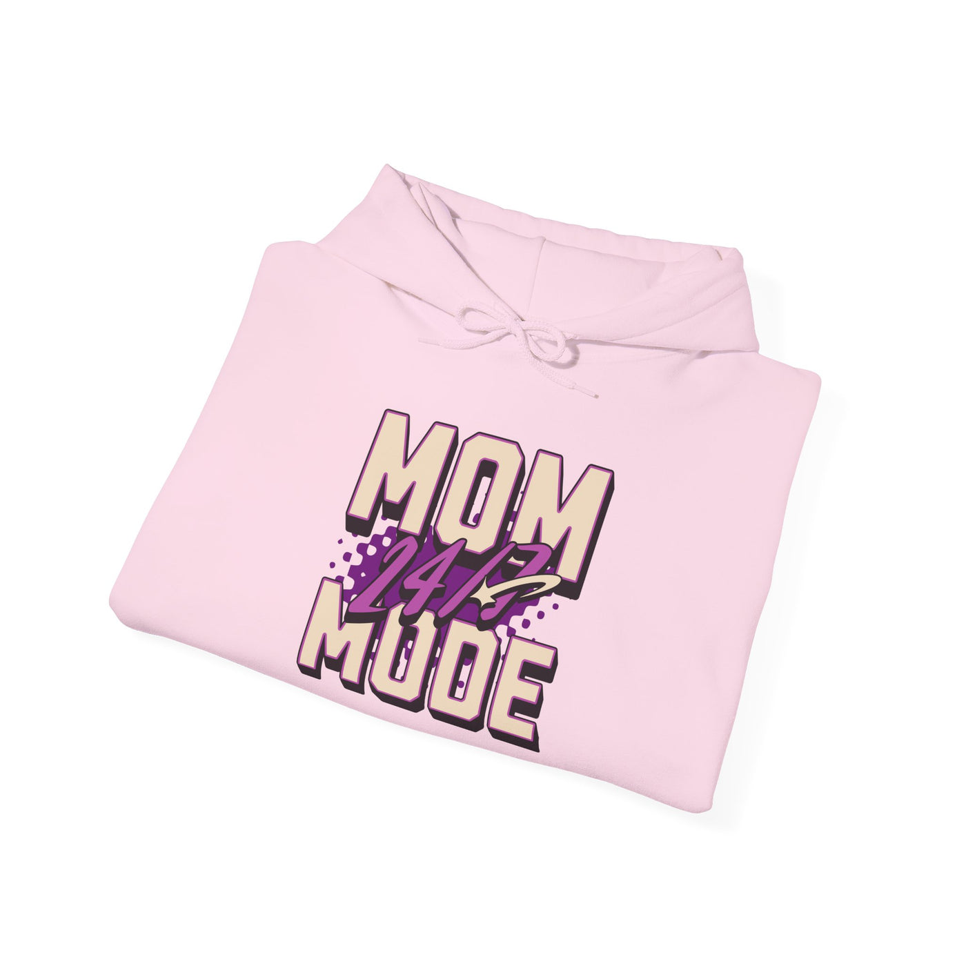 Mom Mode Hooded Sweatshirt | Comfy Casual Wear for Moms