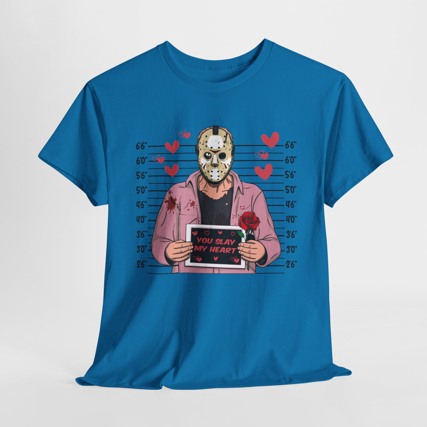 Jason YOU SLAY MY HEART Valentine's Day Shirt – Horror Love Edition