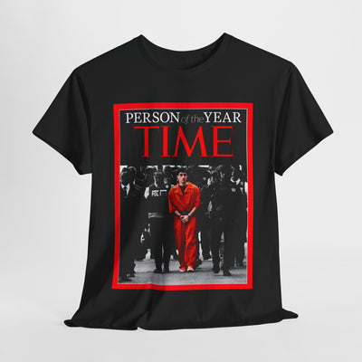 TIME Person Of The Year L. Mangione - Funny Tee ( Front)