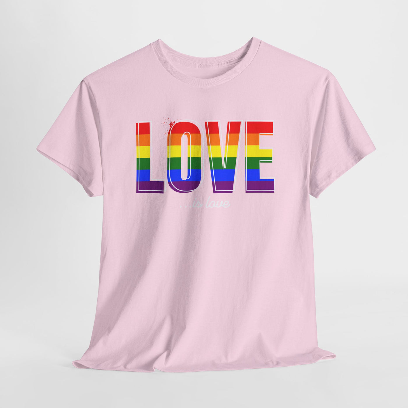 Pride Love Tee - Celebrate Love and Inclusivity Valentine's day