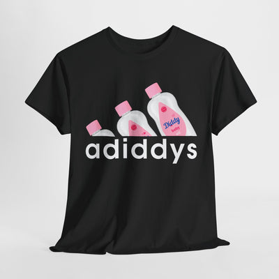 Retro-Inspired Idea Diddy’s Baby Oil Adiddys T-Shirts – Cool Gift