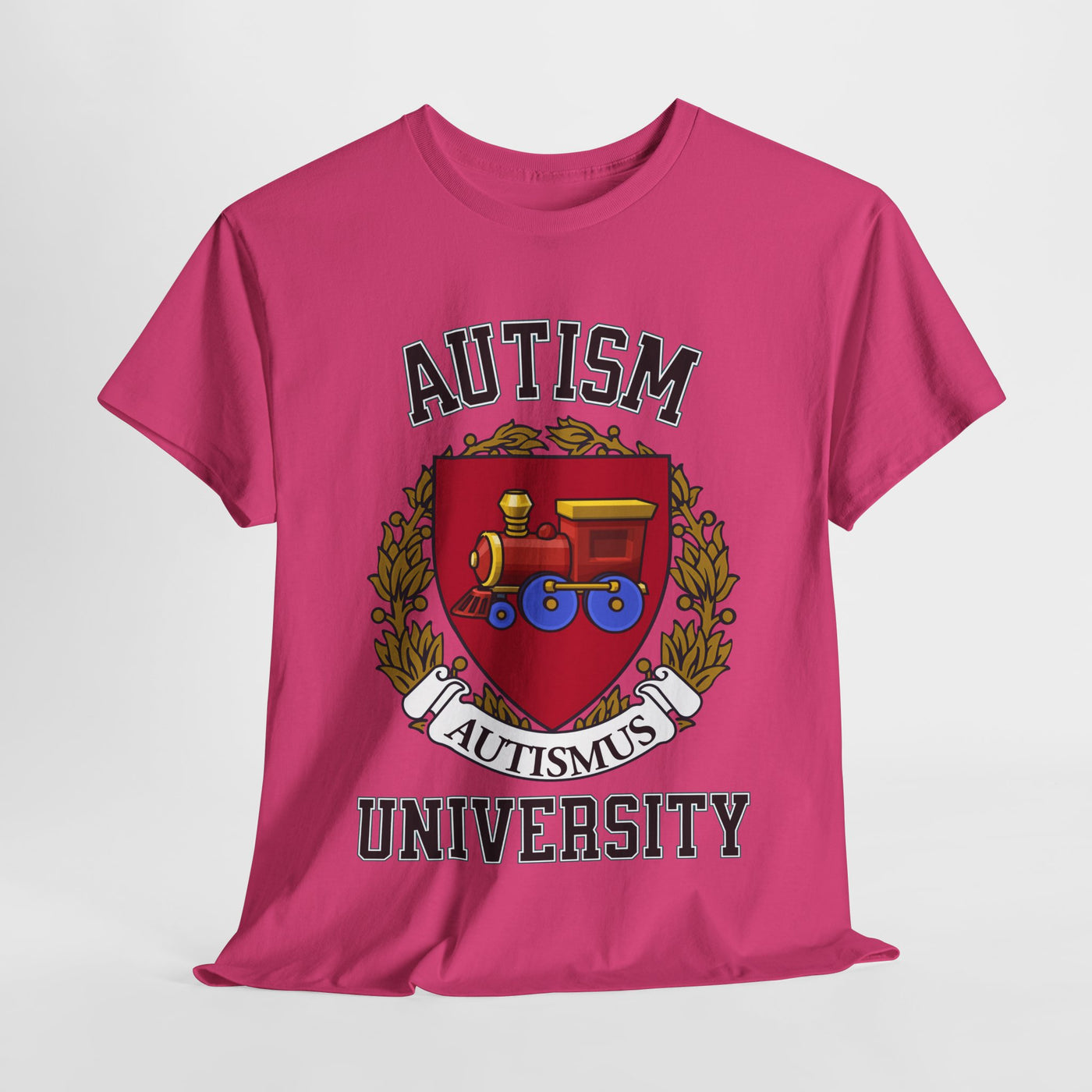 Funny Tee - Autism University Crest Design