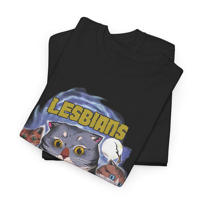 Lesbians Eat What? Tee - Funny Cat Design