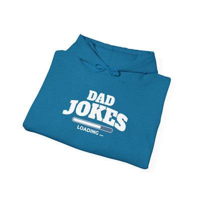 Dad Jokes Loading Unisex Heavy Blend Hoodie