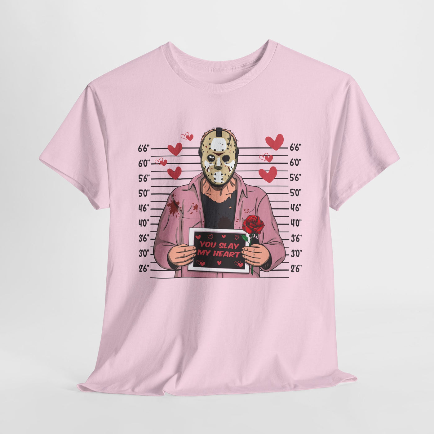 Jason YOU SLAY MY HEART Valentine's Day Shirt – Horror Love Edition