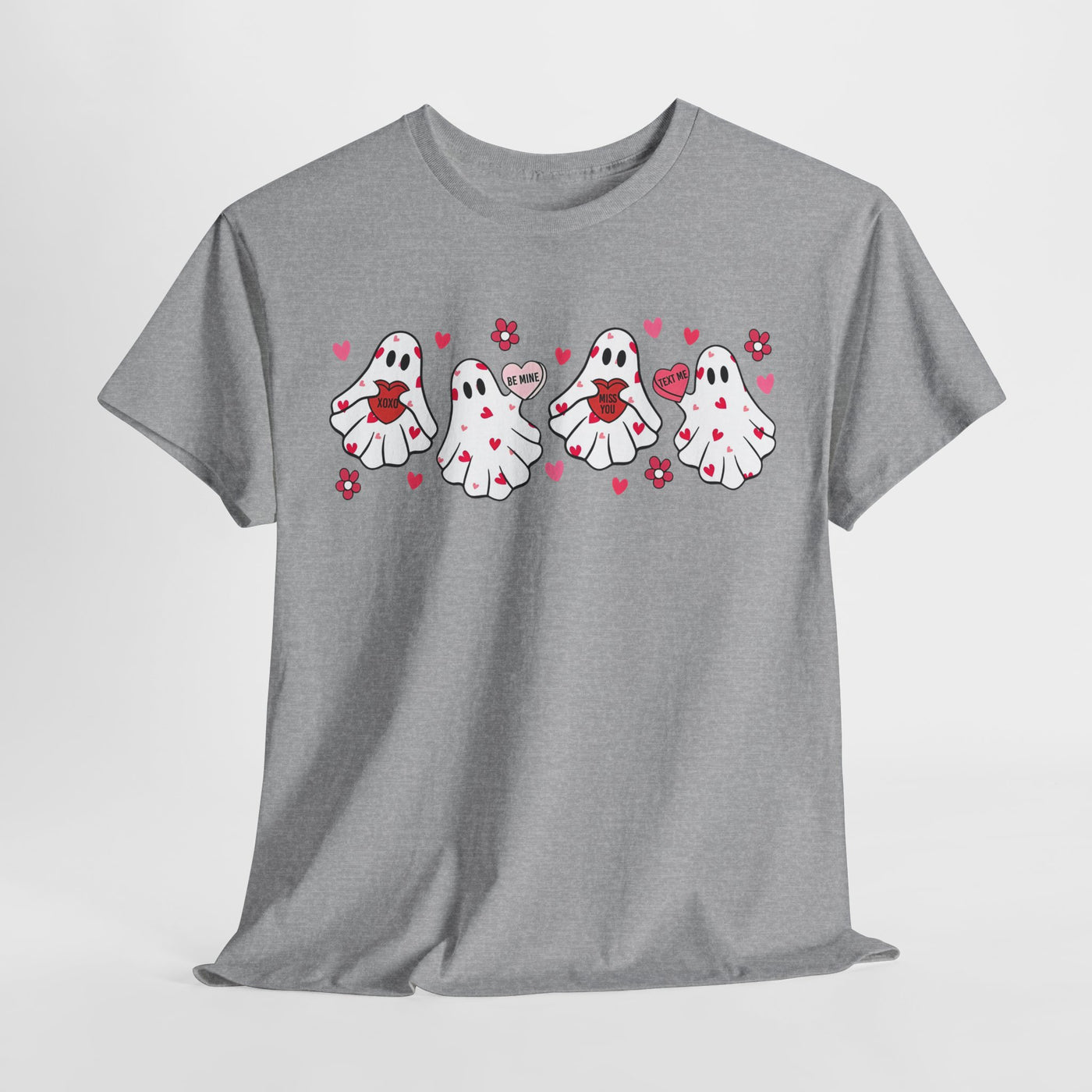 Cute Ghosts  Tee - Perfect for Valentine & Casual Wear