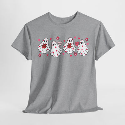 Cute Ghosts  Tee - Perfect for Valentine & Casual Wear