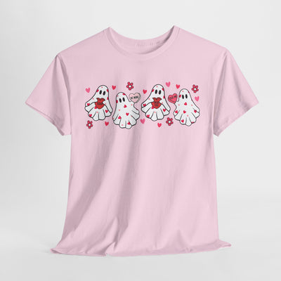 Cute Ghosts  Tee - Perfect for Valentine & Casual Wear