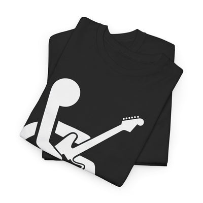 Rock and Roll Handicap Parking Funny Acoustic Guitar Meme Shirt