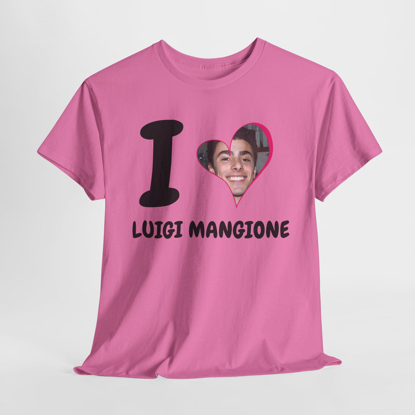 I Heart L. Mangione  Tee - Fun Casual T-Shirt for Fans