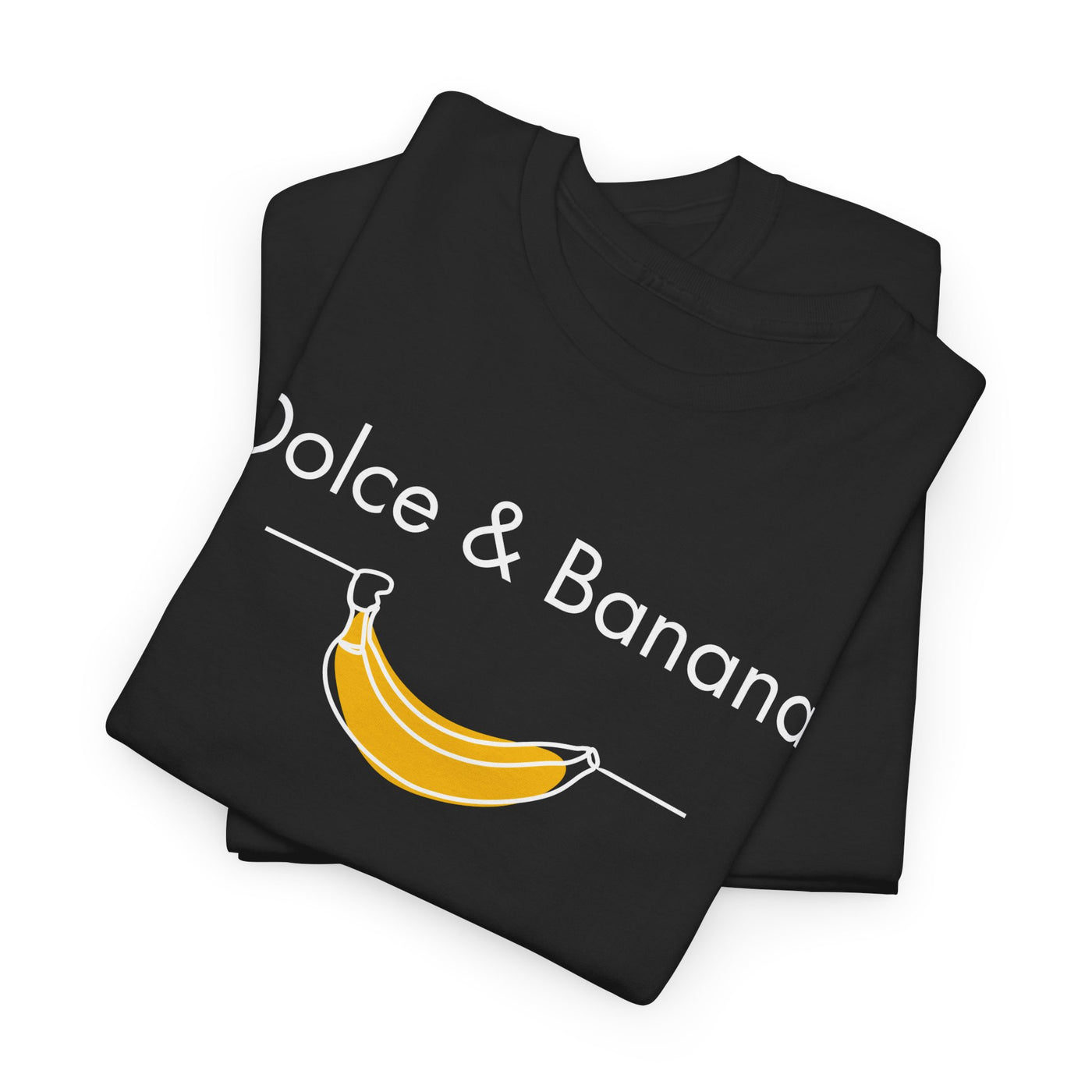 Dolce & Banana  Tee - Fun Graphic T-Shirt for Fruit Lovers