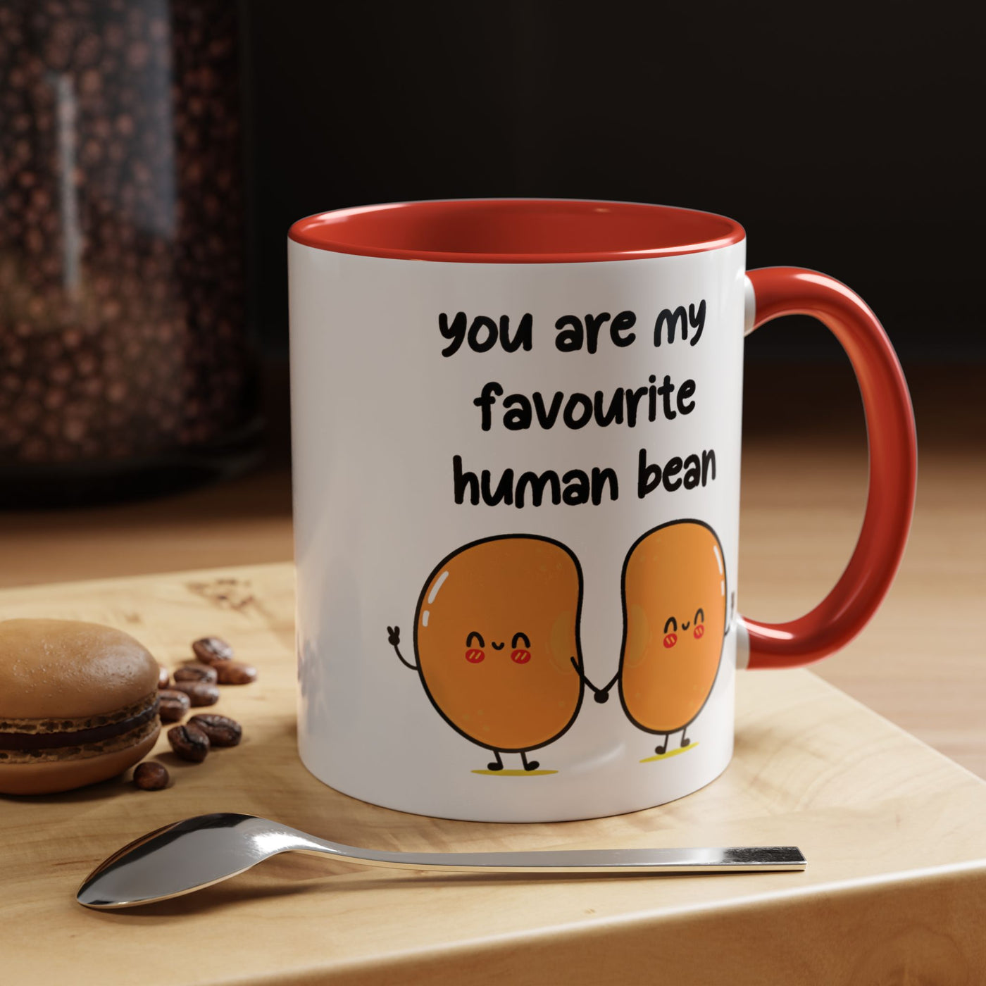 YOU ARE MY FAVOURITE HUMAN BEAN MUG (11 oz)