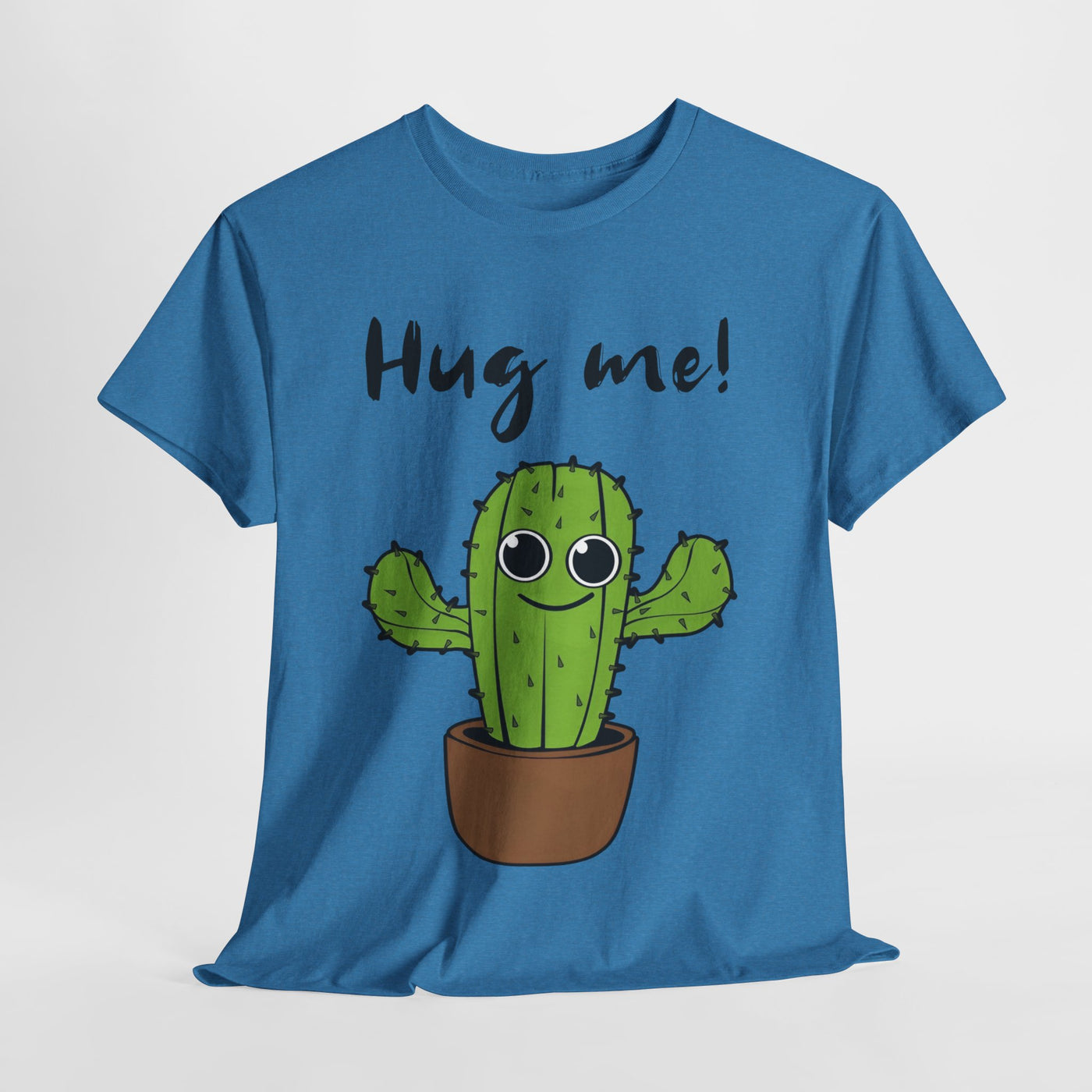 Hug Me Cactus Tee - Funny - Cute Plant Design Shirt