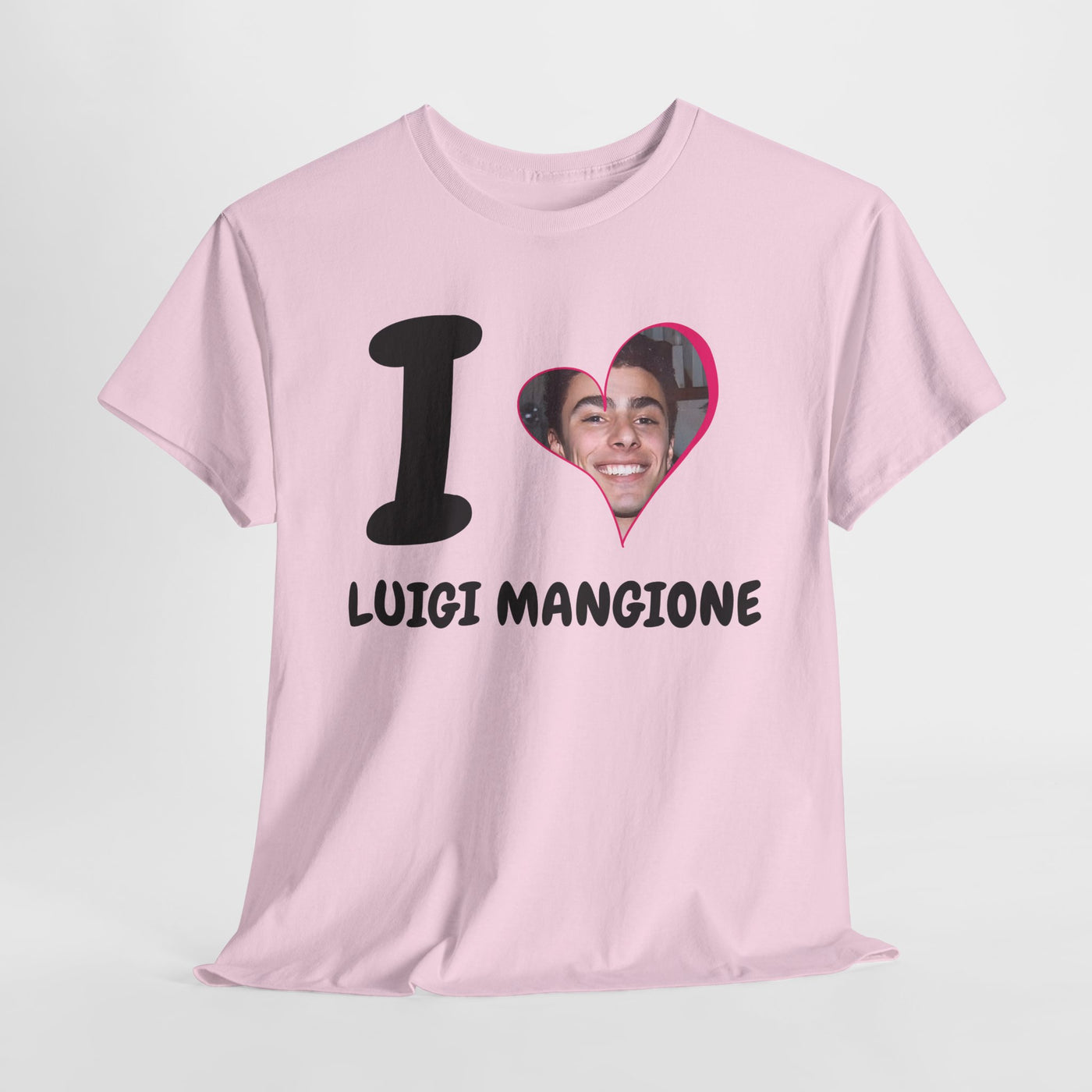 I Heart L. Mangione  Tee - Fun Casual T-Shirt for Fans