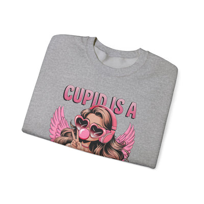 Cupid Is A Swiftie  Sweatshirt - Cute Valentine's Day Gift