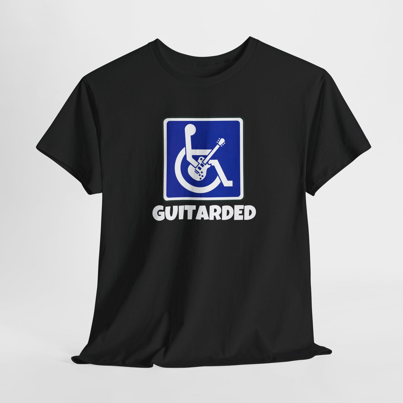 Handicap Parking Funny Acoustic Guitarded Meme Shirt