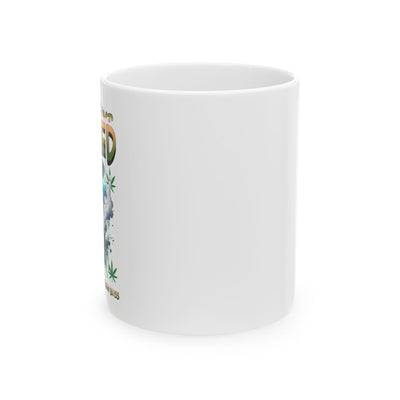 Chill Vibes Stoned Cow Mug | 11oz & 15oz | Perfect for Coffee & Tea Lovers