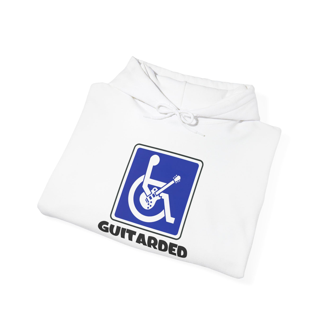 Handicap Parking Funny Acoustic Guitar Meme Hoodie