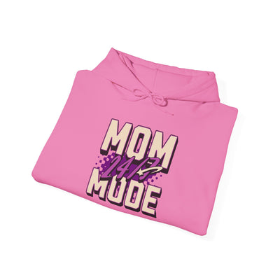 Mom Mode Hooded Sweatshirt | Comfy Casual Wear for Moms