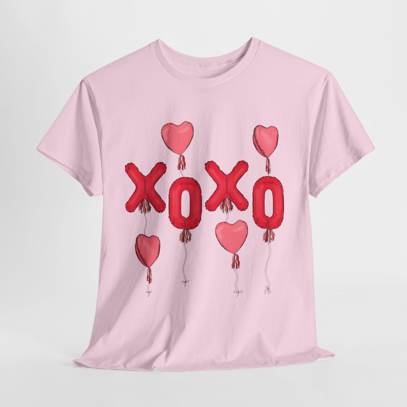 XOXO Balloon Tee - Perfect for Valentine’s Day & Celebrations