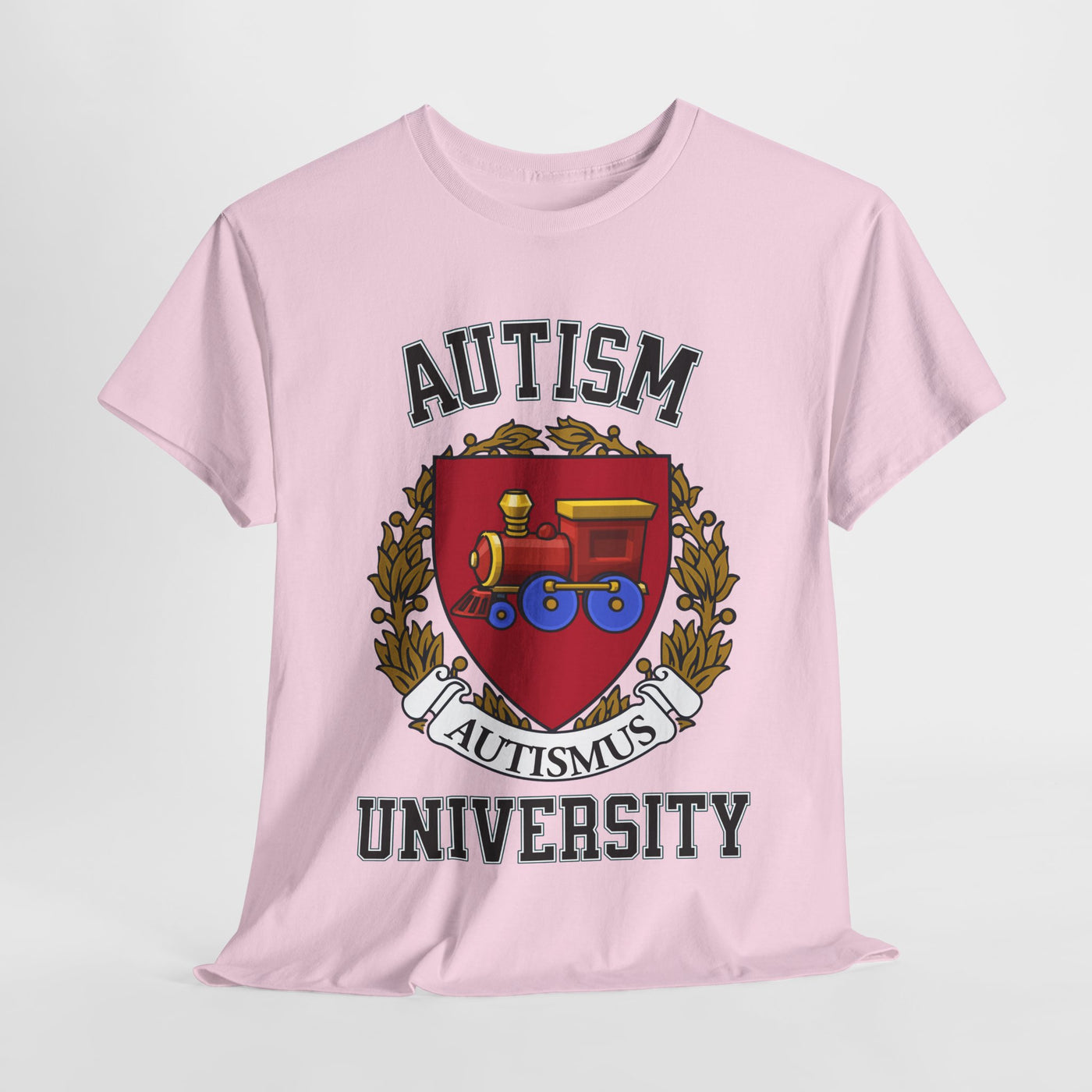 Funny Tee - Autism University Crest Design